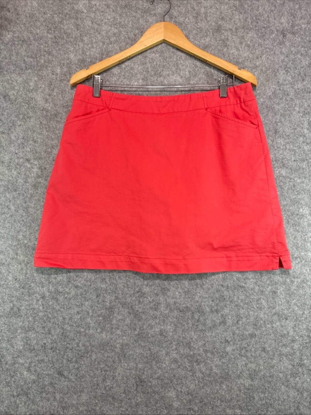 Nike Golf Skort - Womens 12 - Performance Dri-Fit Modern Rise Coral Pink Skirt